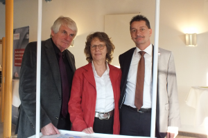 zur Galerie Der Vorstand unseres Vereins: 2. Vorsitzender Eckhard Gauer, Vorsitzende Marlies Händschke und Kassenwart Kay Paschedag